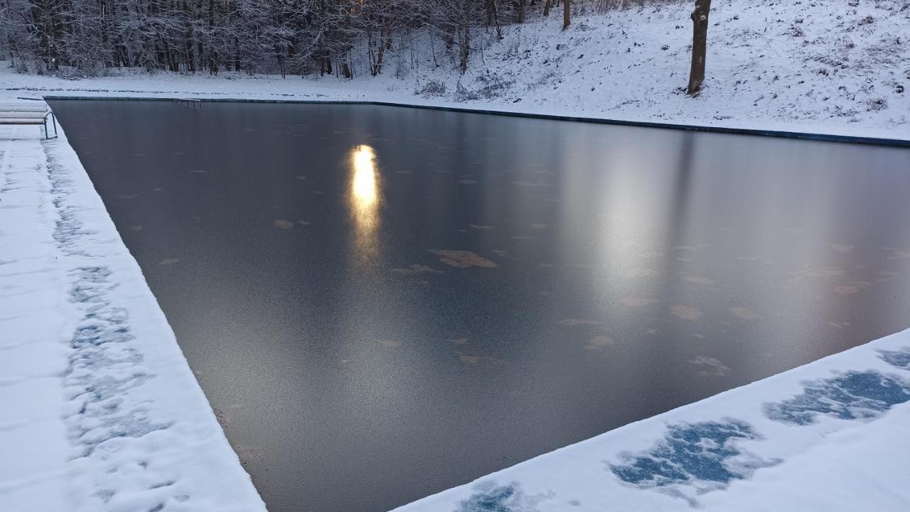 Chatka Agawa V Arealu Koupaliste Bystre V Orlickych Horach Exterior foto